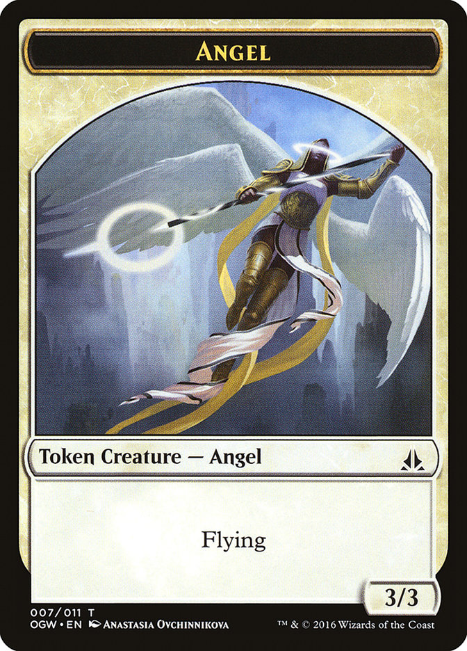 Angel Token [Oath of the Gatewatch Tokens] | Silver Goblin