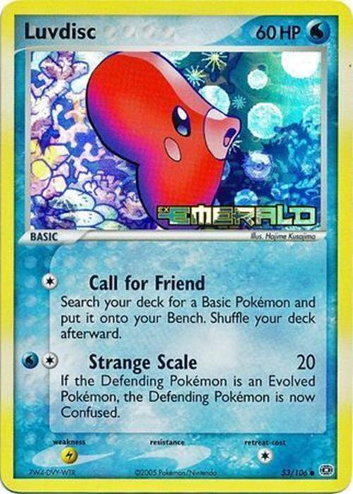 Luvdisc (53/106) (Stamped) [EX: Emerald] | Silver Goblin