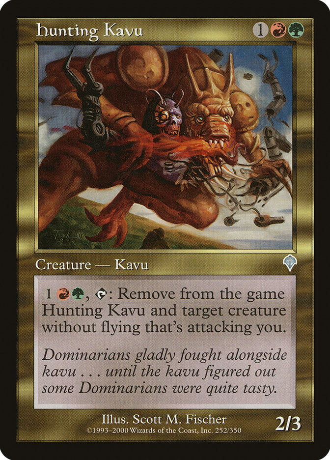 Hunting Kavu [Invasion] | Silver Goblin