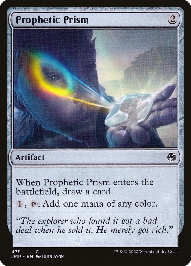 Prophetic Prism [Jumpstart] | Silver Goblin