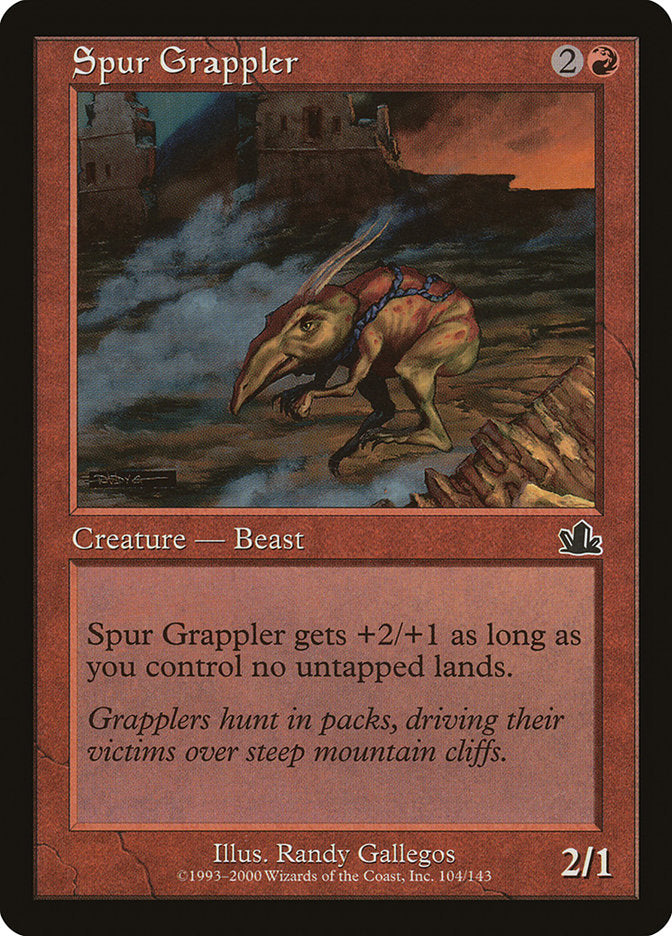 Spur Grappler [Prophecy] | Silver Goblin