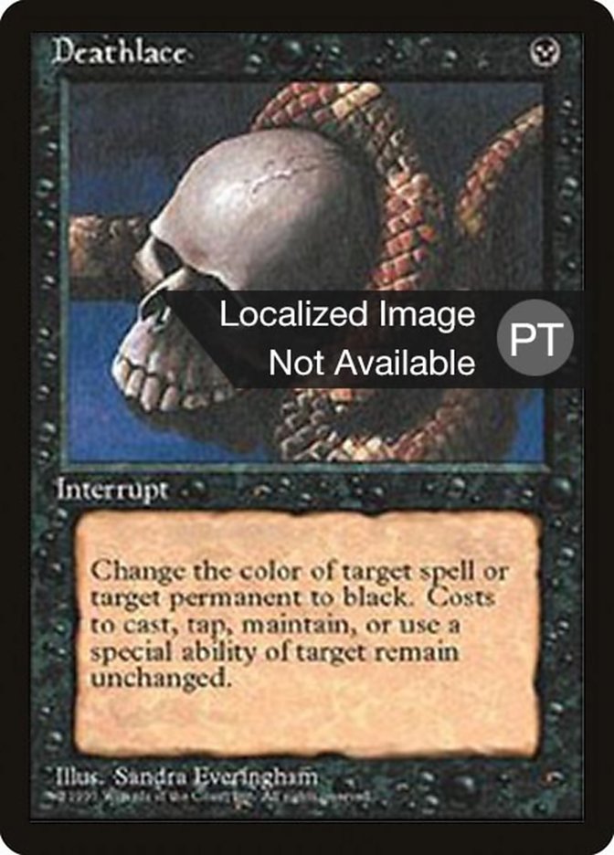 Deathlace [Fourth Edition (Foreign Black Border)] | Silver Goblin