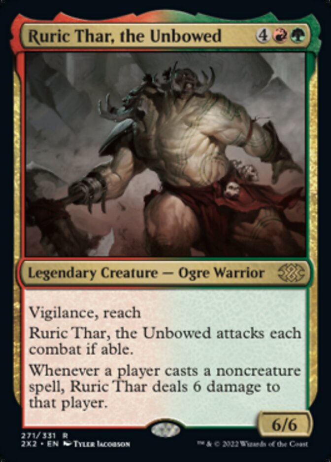 Ruric Thar, the Unbowed [Double Masters 2022] | Silver Goblin