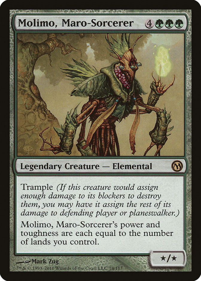 Molimo, Maro-Sorcerer [Duels of the Planeswalkers] | Silver Goblin