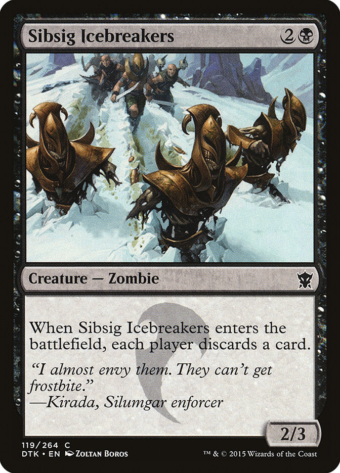 Sibsig Icebreakers [Dragons of Tarkir] | Silver Goblin