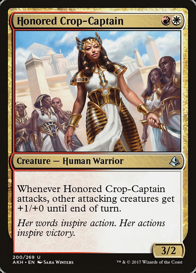 Honored Crop-Captain [Amonkhet] | Silver Goblin