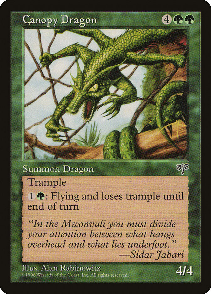 Canopy Dragon [Mirage] | Silver Goblin