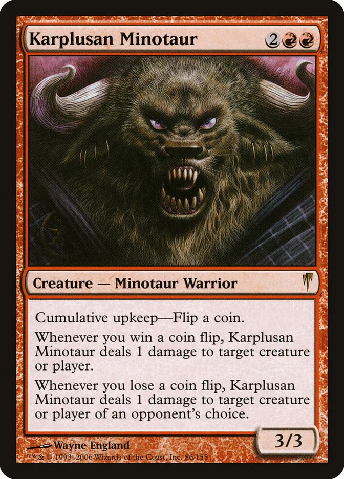 Karplusan Minotaur [Coldsnap] | Silver Goblin