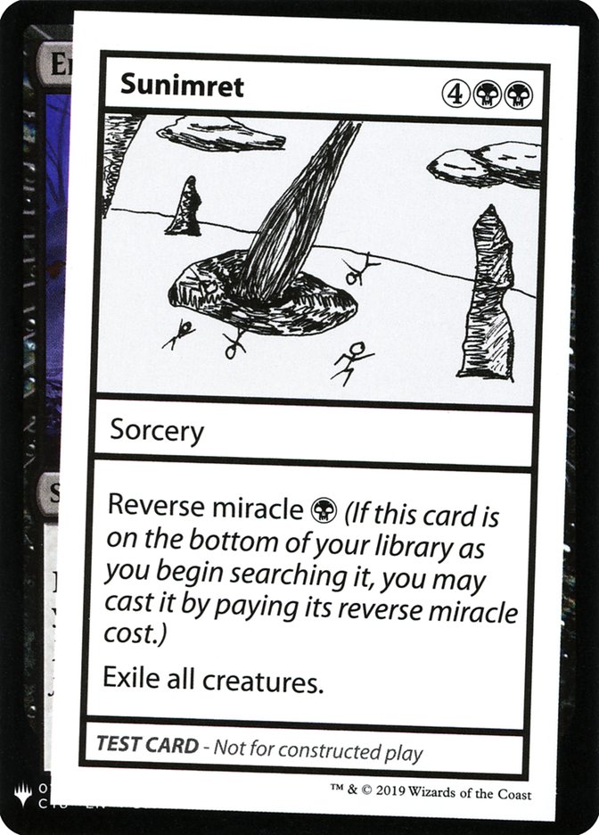 Sunimret [Mystery Booster Playtest Cards] | Silver Goblin