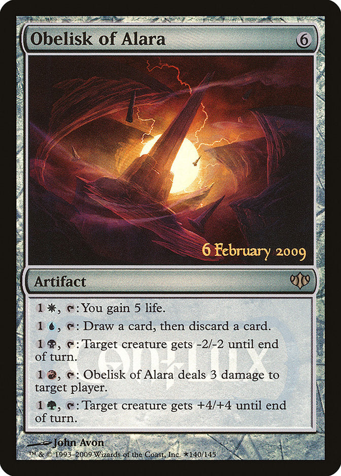 Obelisk of Alara (Launch) [Conflux Promos] | Silver Goblin