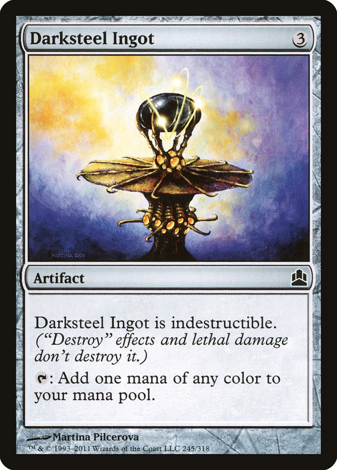 Darksteel Ingot [Commander 2011] | Silver Goblin