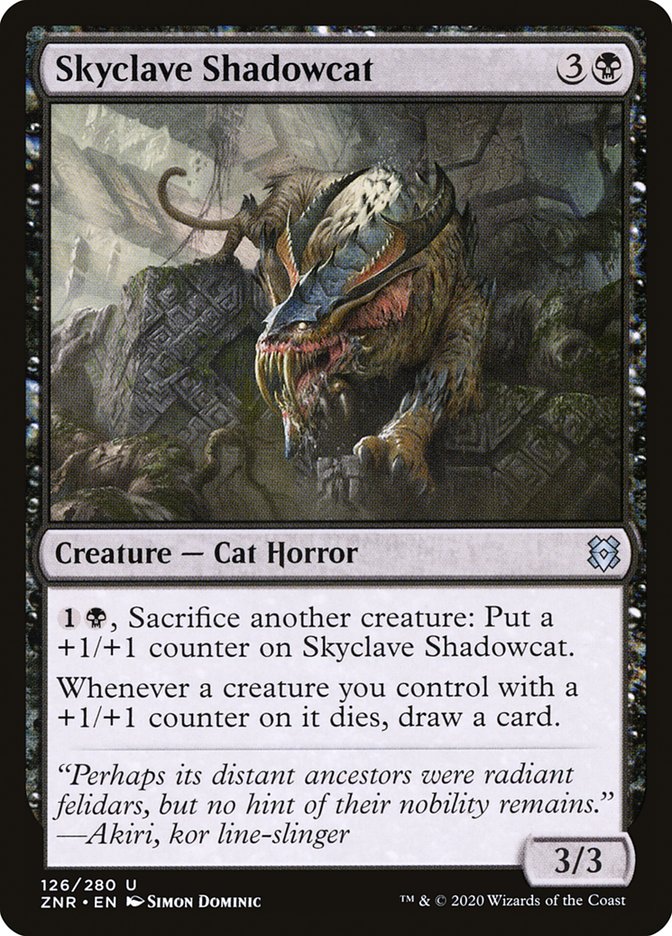 Skyclave Shadowcat [Zendikar Rising] | Silver Goblin