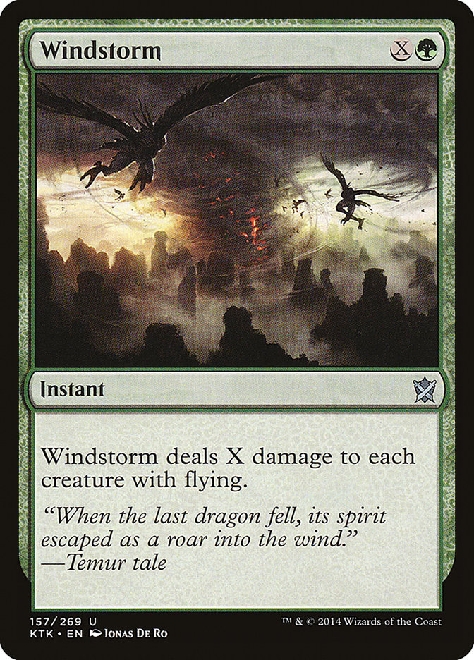 Windstorm [Khans of Tarkir] | Silver Goblin