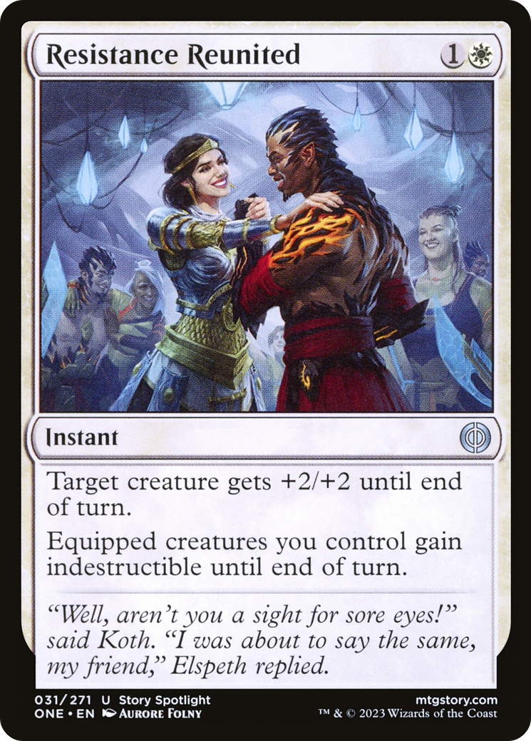 Resistance Reunited [Phyrexia: All Will Be One] | Silver Goblin