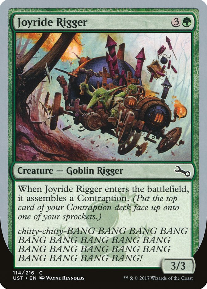 Joyride Rigger [Unstable] | Silver Goblin