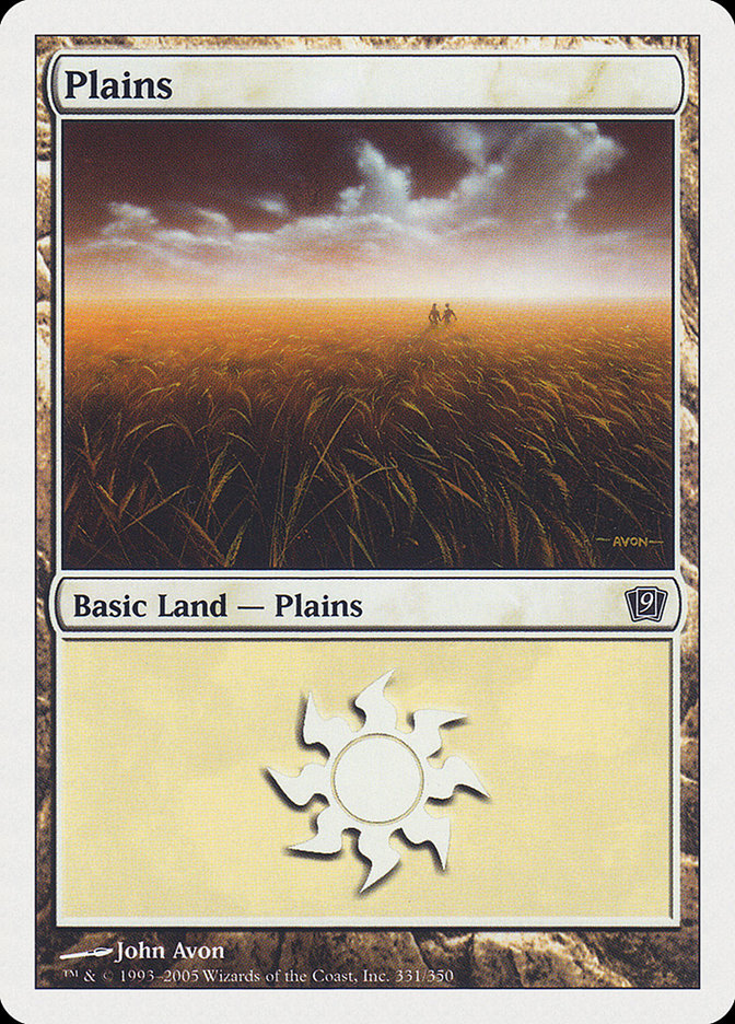 Plains (331) [Ninth Edition] | Silver Goblin