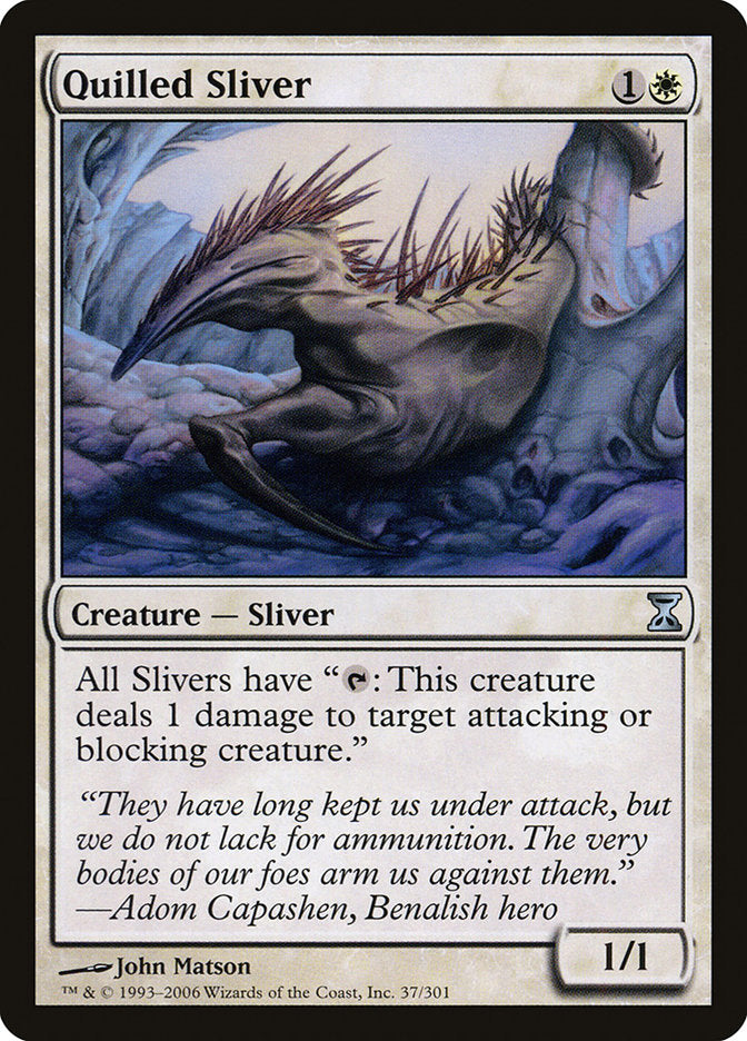 Quilled Sliver [Time Spiral] | Silver Goblin
