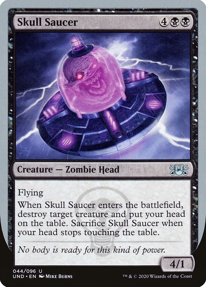 Skull Saucer [Unsanctioned] | Silver Goblin