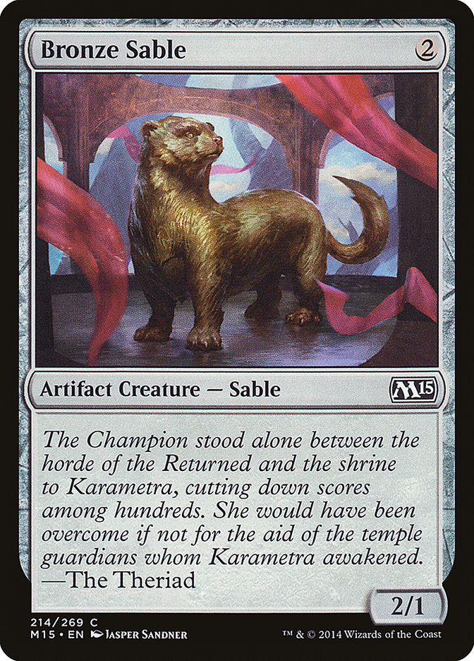 Bronze Sable [Magic 2015] | Silver Goblin