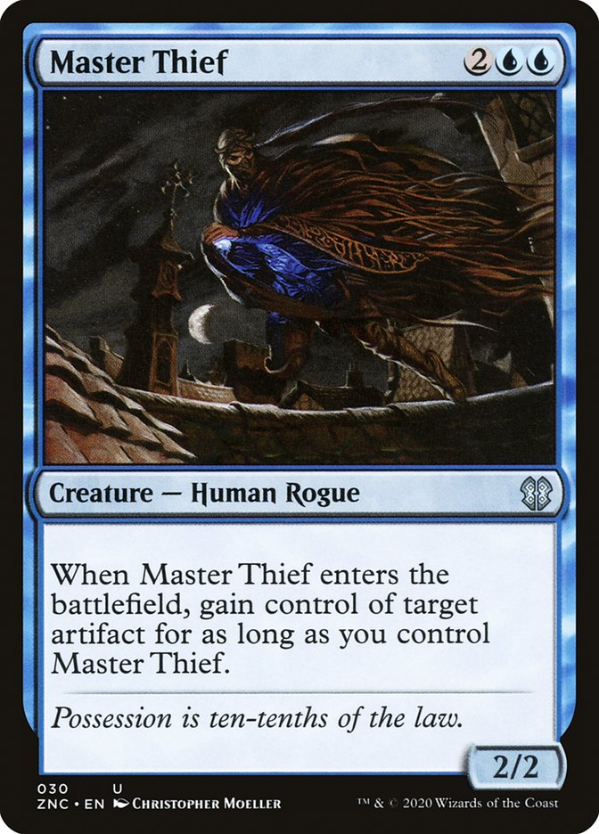 Master Thief [Zendikar Rising Commander] | Silver Goblin