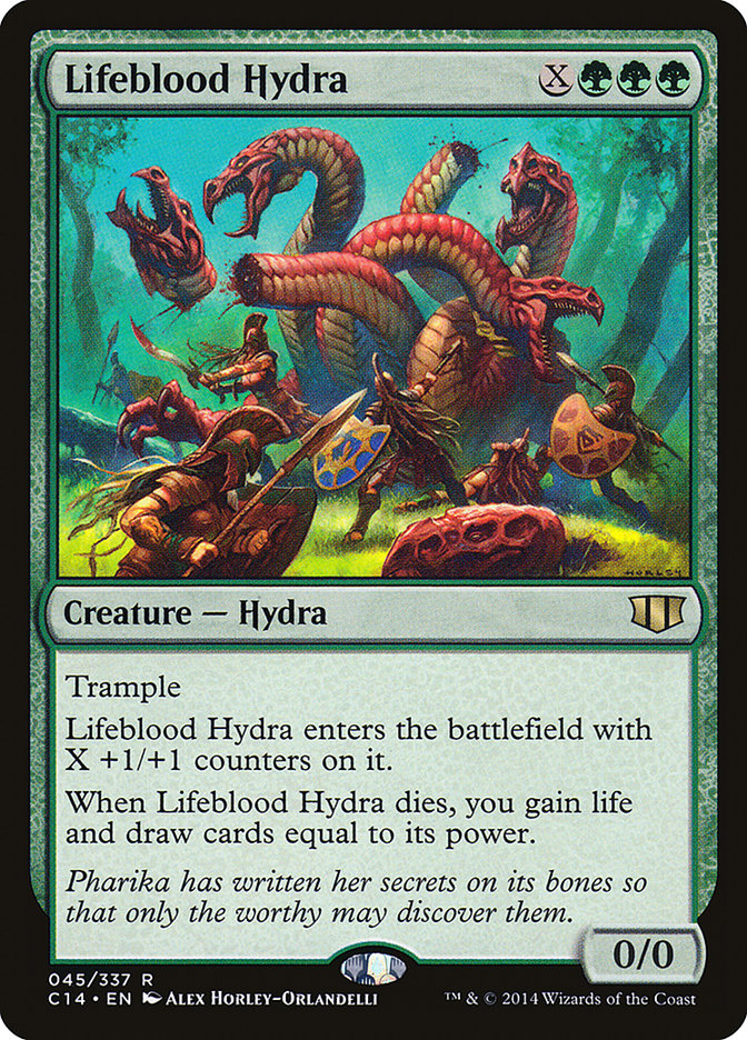 Lifeblood Hydra [Commander 2014] | Silver Goblin