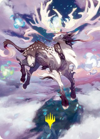 Hinata, Dawn-Crowned Art Card (Gold-Stamped Signature) [Kamigawa: Neon Dynasty Art Series] | Silver Goblin