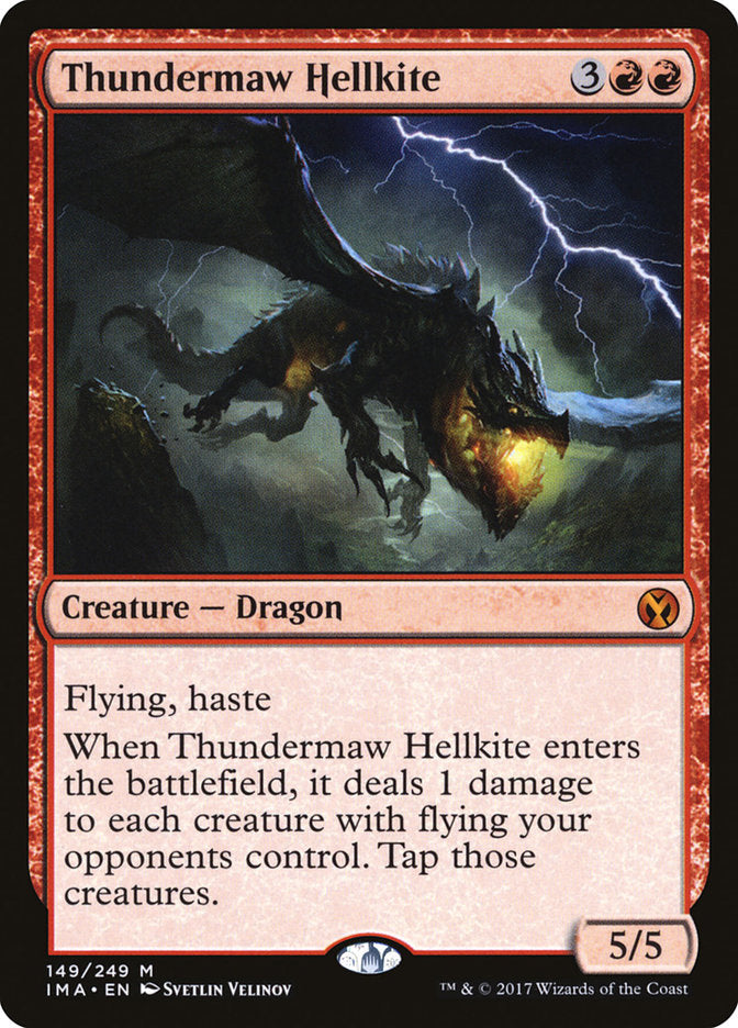 Thundermaw Hellkite [Iconic Masters] | Silver Goblin