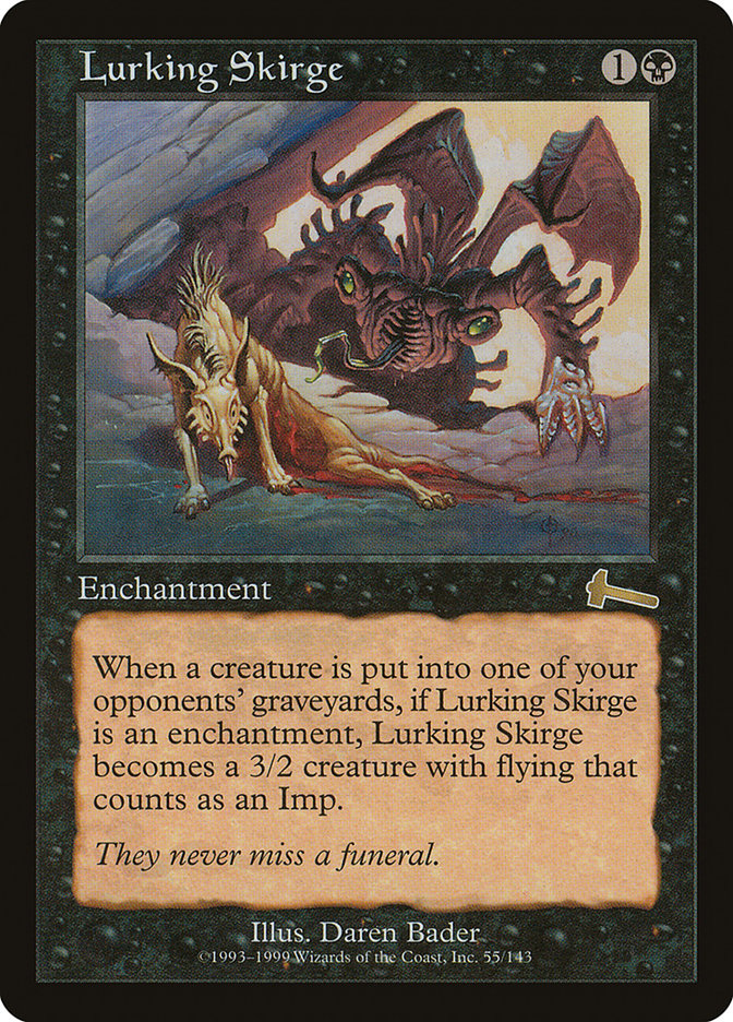 Lurking Skirge [Urza's Legacy] | Silver Goblin