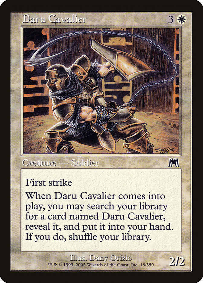Daru Cavalier [Onslaught] | Silver Goblin