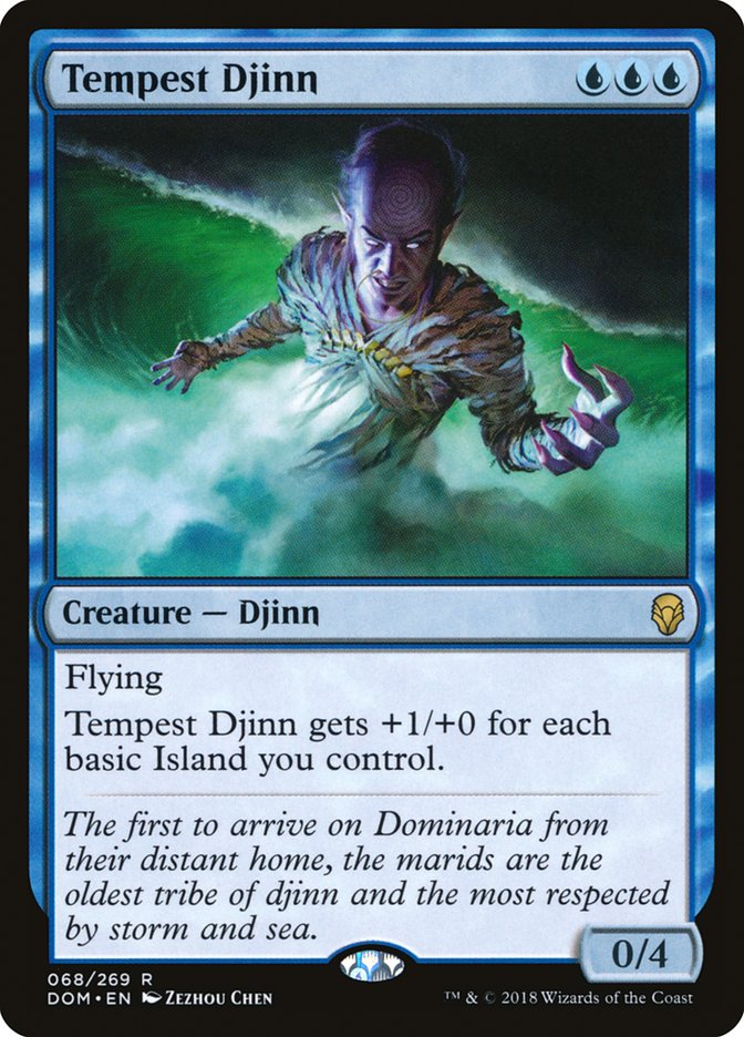 Tempest Djinn [Dominaria] | Silver Goblin