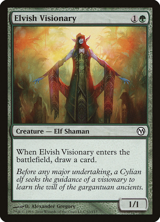 Elvish Visionary [Duels of the Planeswalkers] | Silver Goblin