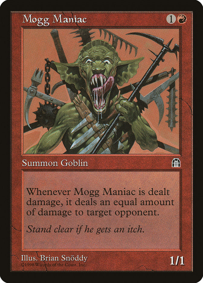 Mogg Maniac [Stronghold] | Silver Goblin