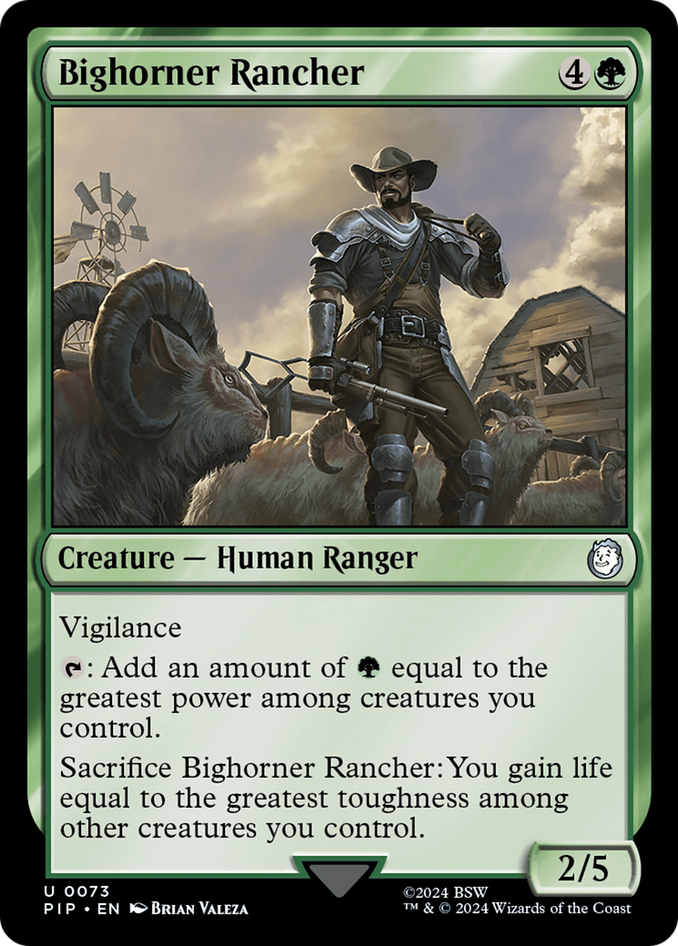 Bighorner Rancher [Fallout] | Silver Goblin