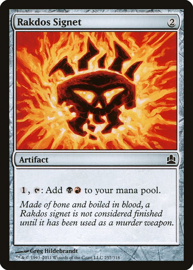 Rakdos Signet [Commander 2011] | Silver Goblin