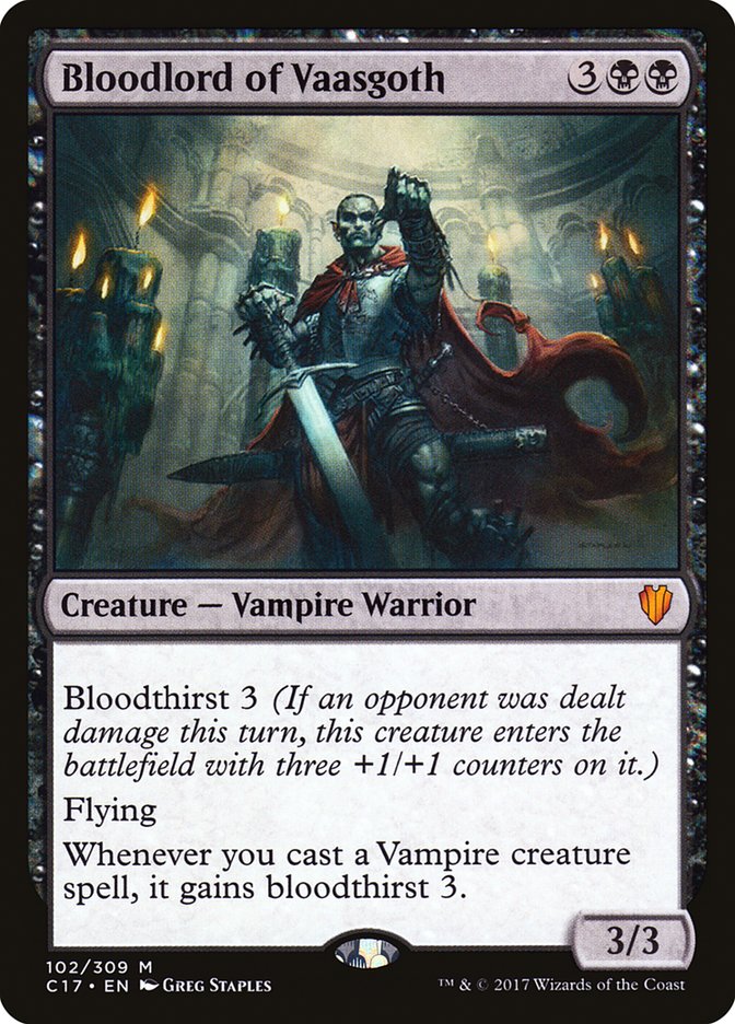 Bloodlord of Vaasgoth [Commander 2017] | Silver Goblin