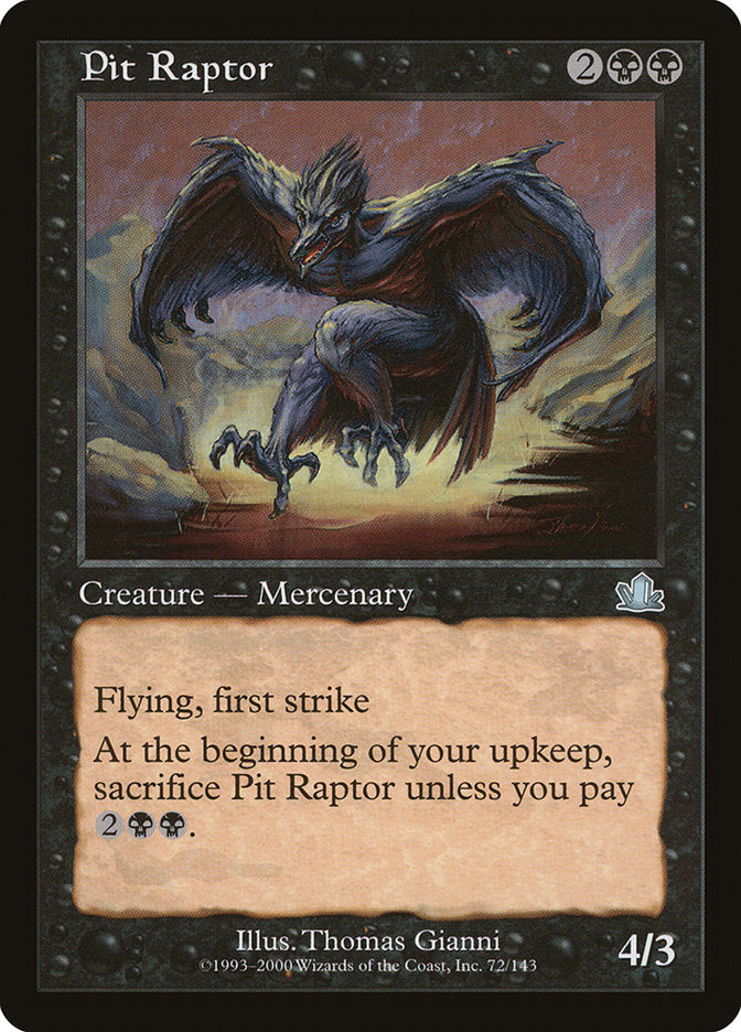 Pit Raptor [Prophecy] | Silver Goblin