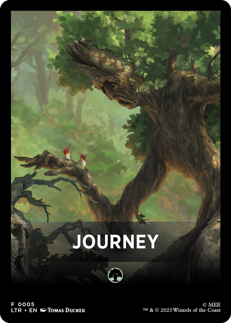 Journey Theme Card [The Lord of the Rings: Tales of Middle-Earth Tokens] | Silver Goblin