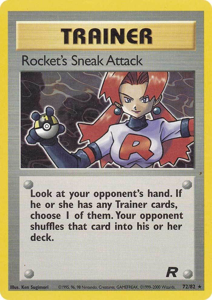 Rocket's Sneak Attack (72/82) [Team Rocket Unlimited] | Silver Goblin