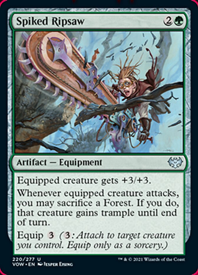 Spiked Ripsaw [Innistrad: Crimson Vow] | Silver Goblin