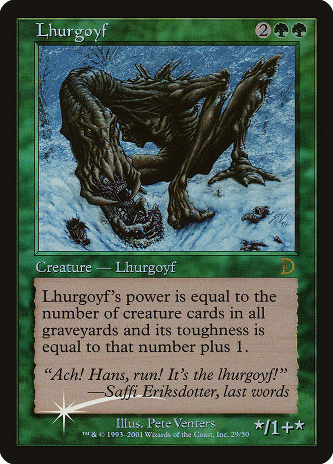 Lhurgoyf [Deckmasters] | Silver Goblin