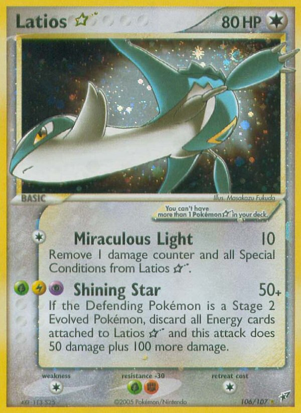 Latios Star (106/107) [EX: Deoxys] | Silver Goblin