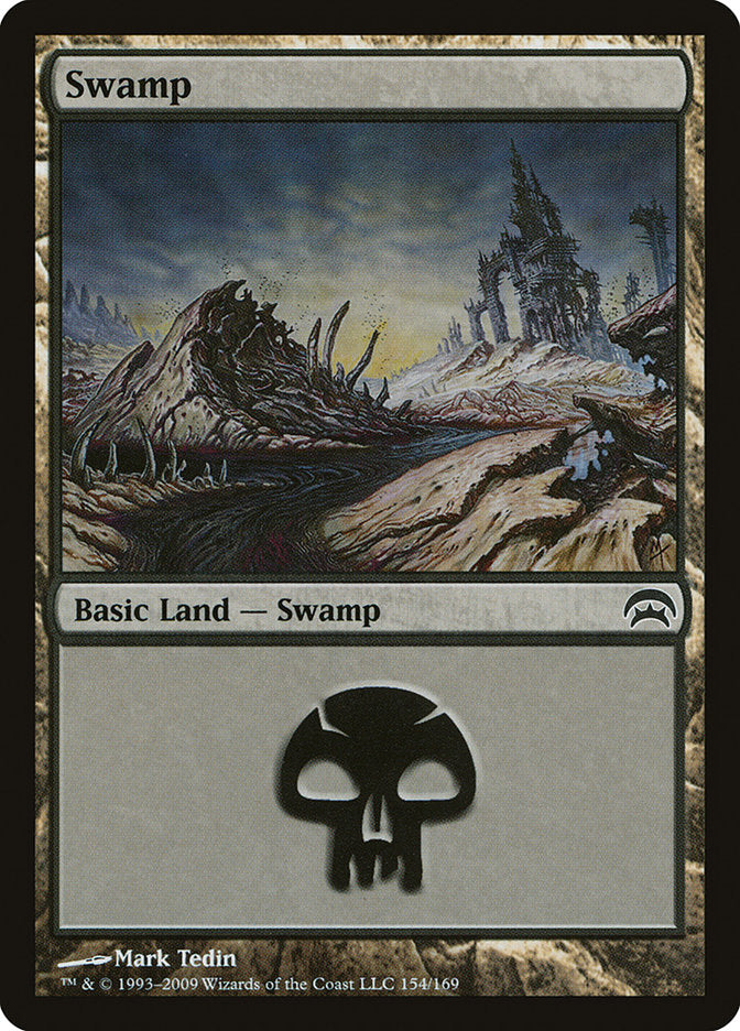 Swamp (154) [Planechase] | Silver Goblin