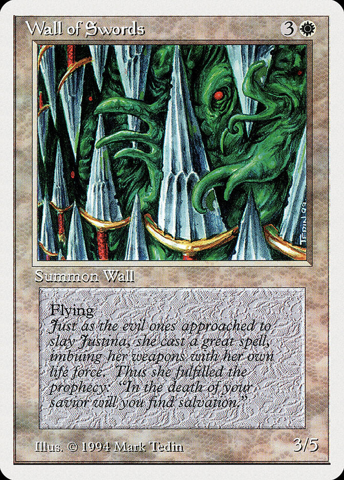 Wall of Swords [Summer Magic / Edgar] | Silver Goblin