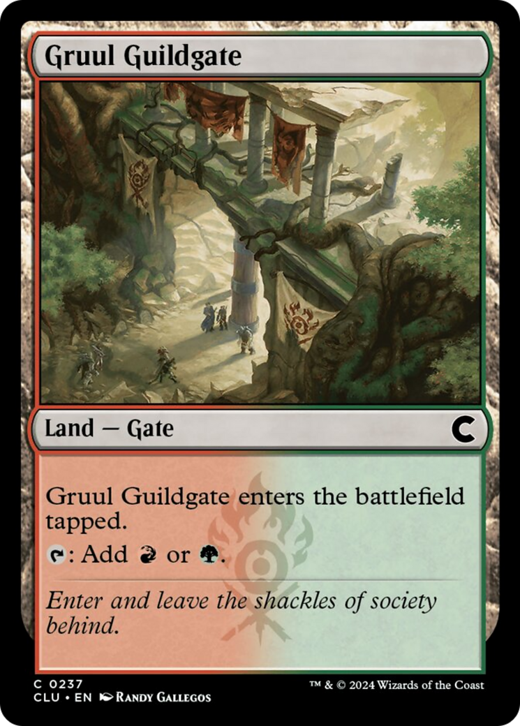 Gruul Guildgate [Ravnica: Clue Edition] | Silver Goblin