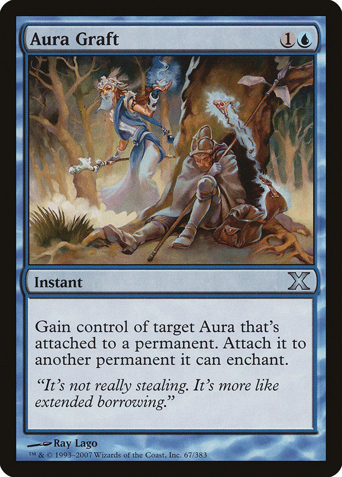 Aura Graft [Tenth Edition] | Silver Goblin