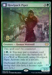 Howlpack Piper // Wildsong Howler [Innistrad: Crimson Vow Prerelease Promos] | Silver Goblin