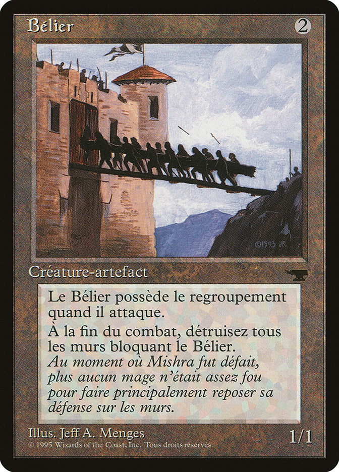 Battering Ram (French) - "Belier" [Renaissance] | Silver Goblin