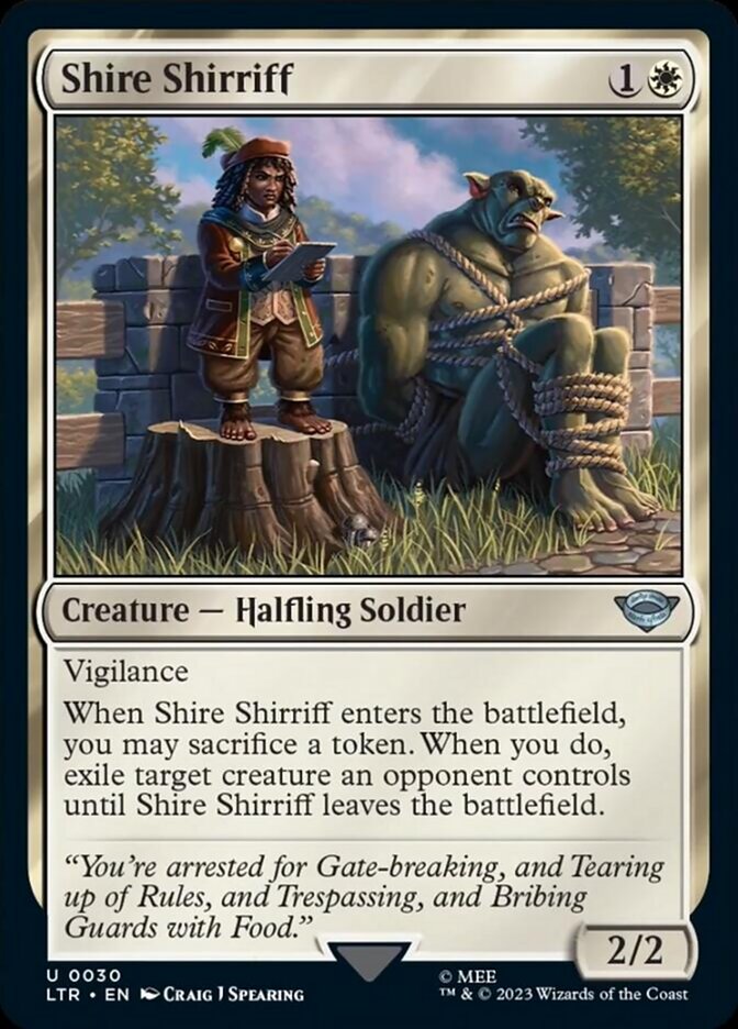 Shire Shirriff [The Lord of the Rings: Tales of Middle-Earth] | Silver Goblin