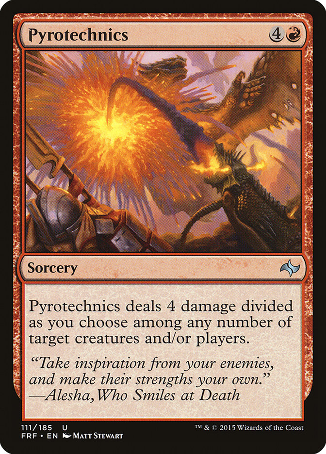 Pyrotechnics [Fate Reforged] | Silver Goblin