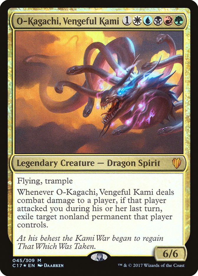 O-Kagachi, Vengeful Kami [Commander 2017] | Silver Goblin